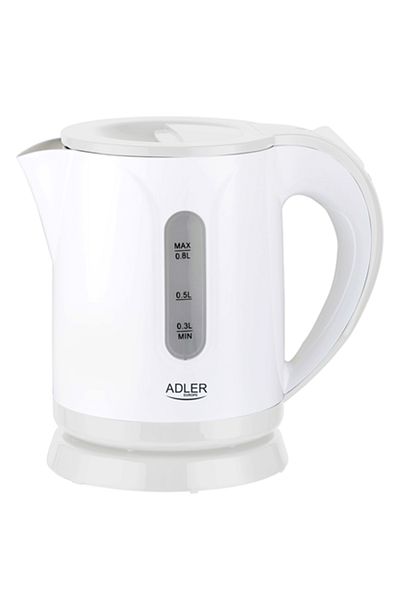 adler Cana Electrică AD 1371w, 0.8L, 850W, Alb
