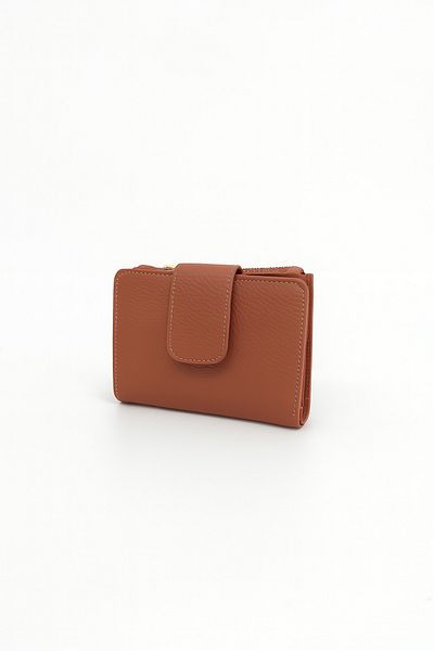 UCCELLO Women's Zippered Card Holder Wallet - Leather Look, Coin Compartment
