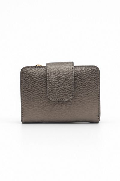 UCCELLO Women's Zippered Card Holder Wallet - Leather Look, Coin Compartment