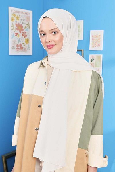 Levidor Off White Harmony Shawl