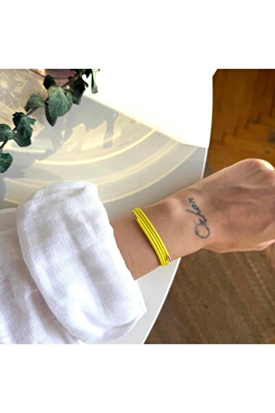Alice İsstanbul Yellow Magnet Bracelet & Anklet