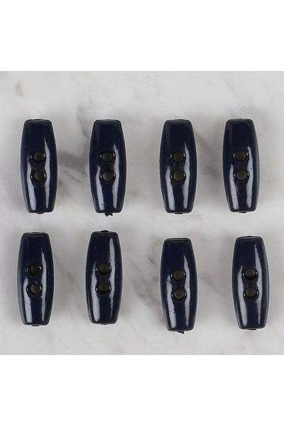 BY NEVSER Loren Crafts Navy 8 Shepherds Button - 55