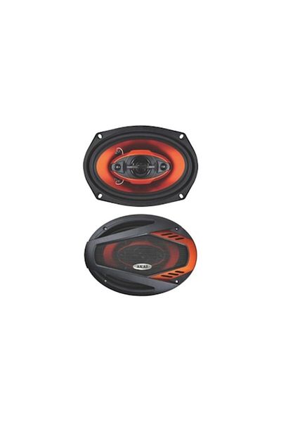 AKAI Oval car speakers 6x9", 3-way, 150W