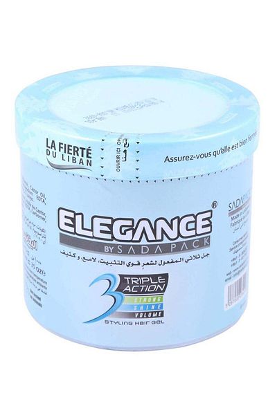 Elegance Triple Action Hair Styling Gel 1000ml