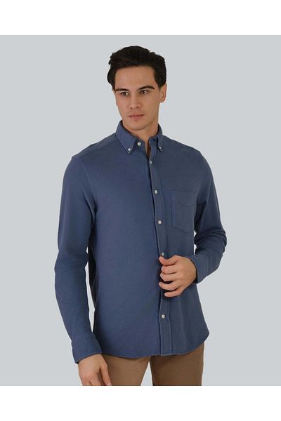 Gant Regular Fit Sunfaded Jersey Pique Shirt