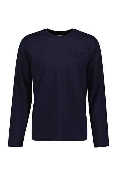 Gant Embossed Long Sleeve Tshirt