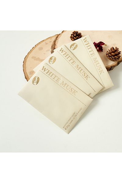 GLOO White Musk Incense Sachet - Set of 3