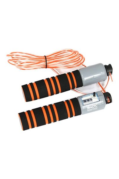 rexa Skipping Rope with Counter – 9 Feet – Adjustable Fitness Jump Rope