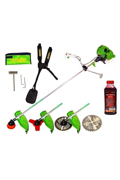 ProCraft Pdr Tools Motocoasa Procraft T4200 Germania 5.7 CP, 9000 Rpm, reductor cu bloc + Ulei de amestecare + Ulei de amestecare roșu,