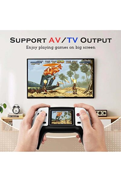 divendi-ro Video games console P5, portable, 520 retro games, 320x240 resolution - Blue