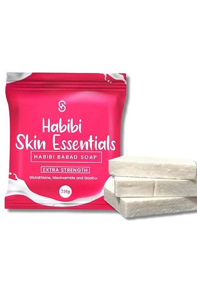 Habibi Babad Whitening Soap | Extra Strength Formula | Glutathione + Niacinamide | Body Odor, Dark S