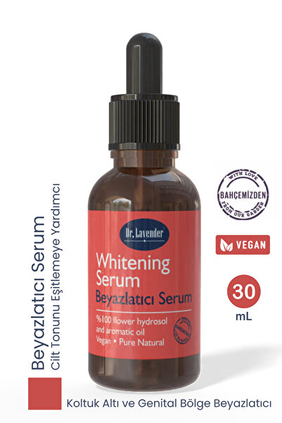 Dr.Lavender Leke Karşıtı Beyazlatıcı Cilt Serumu 30 ml | Doğal, Vegan, Asit İ...