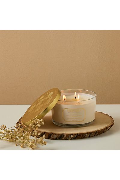 Scent.d London Scent.d Secret Vanilla 3-Wick Candle - 32 h