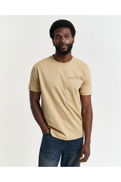 Gant تي شيرت مطبوع برسومات جرافيكية