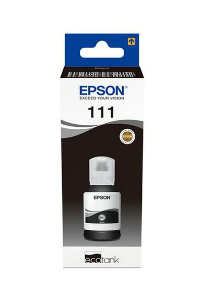 EPSON 111 Cerneală Neagră Originală, Compatibilă EcoTank