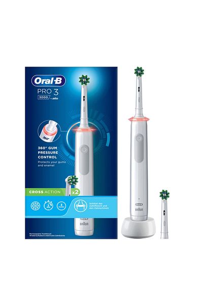 Oral-B Periuță Electrică Pro 3 3000 Albă Adulți