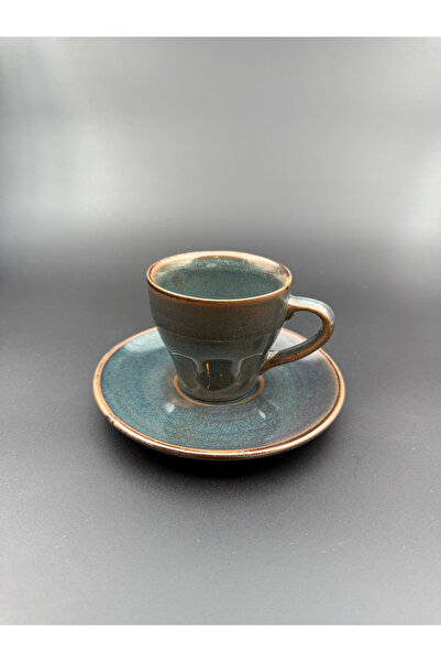 Enta Ceramic 2'li Espresso Fincanı Maar Renk
