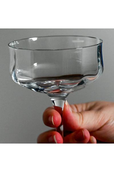 LUXXO Set 6 Prosecco/Cocktail Glasses Crystal Incanto 250ml
