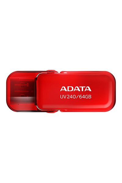 adler Memorie USB ADATA UV240 64GB, USB 2.0, roșu