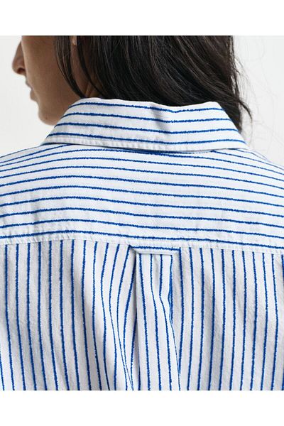 Gant Relaxed Fit Striped Textured Shirt