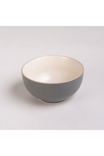 LA MESA grey/white porcelain 18 pc dinner set