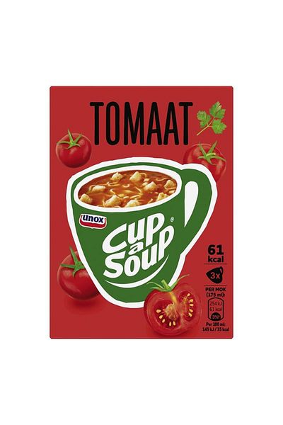 Unox Cup-a-soup Instant tomato soup 3 x 18 g