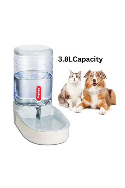 TRADE BAY Pet Water Dispenser, Capacity 3.8L, Cat Water Dispenser, Dog Water Dispenser
