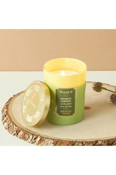 Scent.d London Scent.d Arabian Jasmine Scented Jar Candle - 226 gms