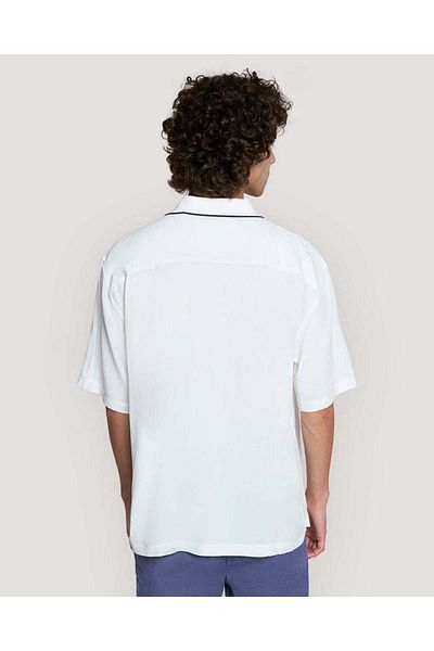 Gant Relaxed Fit Short Sleeve Viscose Shirt