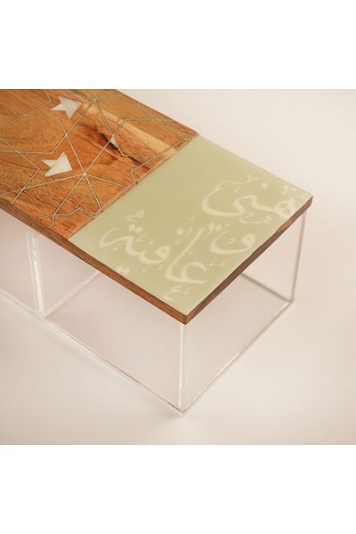 LA MESA metal serving box with lid 35*12*10cm, gold