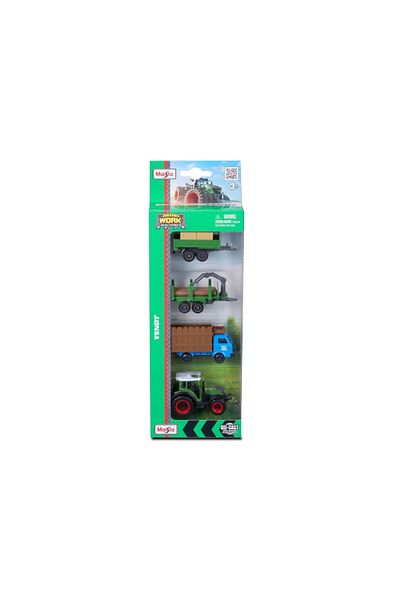 Maisto SET 4 FENDT AGRICULTURAL EQUIPMENT