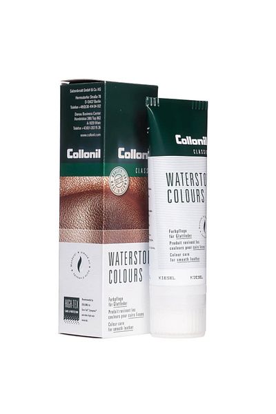 Collonil Waterstop Colours Almond Oil Shoe Cream, 75 Ml, Kiesel