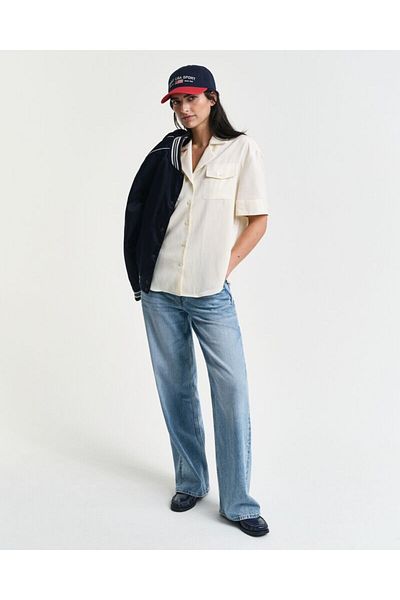 Gant قميص جيب مريح