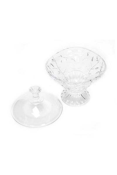 RCR Laurus Crystal Candy Pot With Cover -180