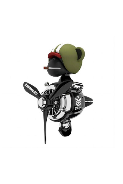 Mega Oto Market Pervaneli Klima Süsü Oto Koku Klipsi Sallanan Başlı Pilot Gorilla Araba Hava Ferahlatıcı Yeşil