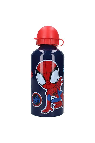 SPIDERMAN Aluminum water bottle, multicolor, capacity 500 ml, Spidey Really Refreshing