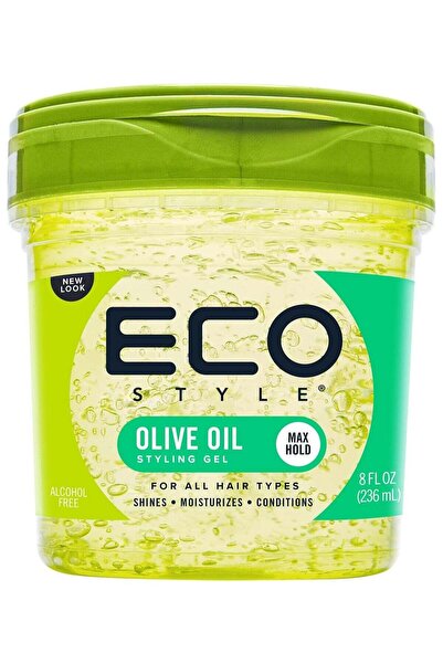 ECO STYLE جل تصفيف الشعر إيكو ستايلر بزيت الزيتون الأخضر 236 مل