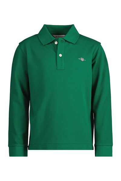Gant Kids Shield Long Sleeve Polo Shirt
