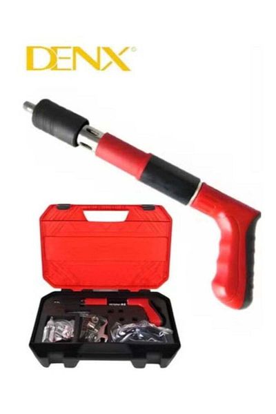 denix Dinx Pneumatic Nail Drill for Steel Perforation and Fastening, Multicolor