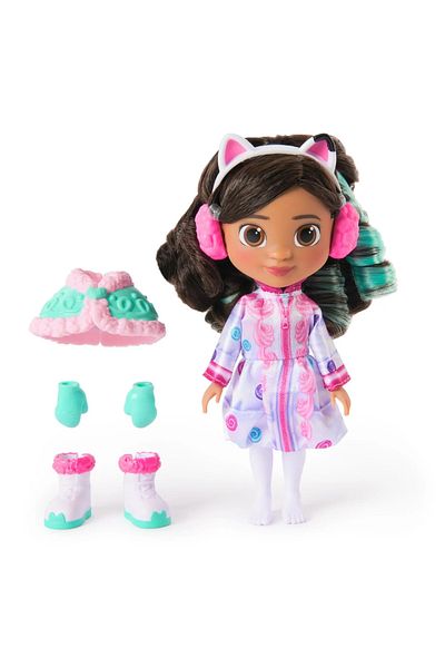 Gabby's Dollhouse GABBYS DOLLHOUSE MOVIE DOLL WINTER OUTFIT WITH ACCESSORIES