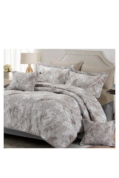 smart home Double-sided duvet set, 8-piece duvet, size 240x260 cm, filling (350 g/m²), microfiber