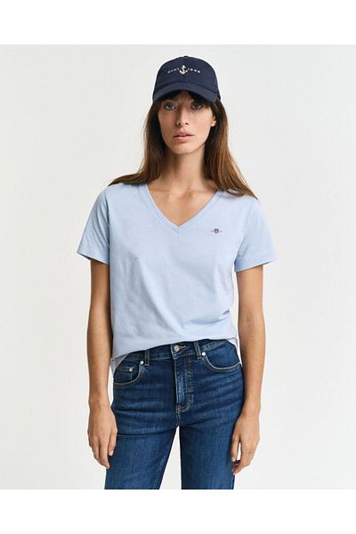 Gant Shield V-Neck T-Shirt
