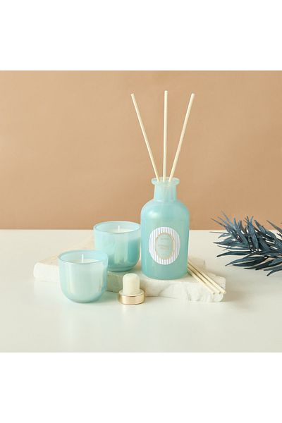 Lifestyle Sunshine Beach 3-Piece Reed Diffuser and Candle Gift Set