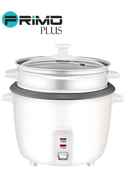 Primo Plus Smart Electric Rice Cooker | Rice Steamer, 1 Liter, 400 Watts