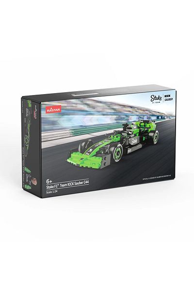 Rastar KICK SAUBER C44 F1 STAKE BUILDING CAR 1 TO 24 SCALE