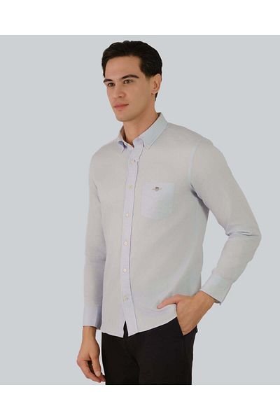 Gant Af Honeycomb Texture Shirt