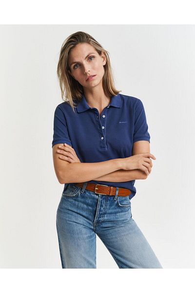 Gant Sunfaded Piqué Polo Shirt