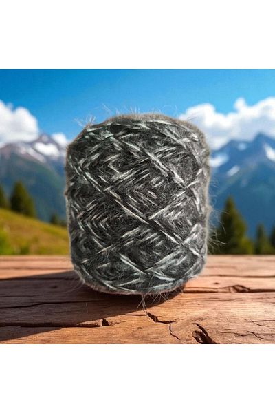Kırlangıç Ebruli Moher Hand Knitting Rope 110 Gr