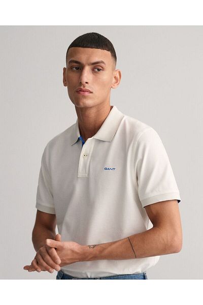 Gant Contrast Piqué Polo Shirt