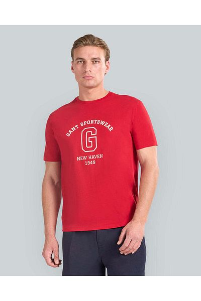 Gant GRAPHIC SHORT SLEEVE T-SHIRT FOR MEN (NAVY)